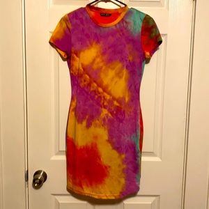 SHEIN Tie-dye Dress Size M
